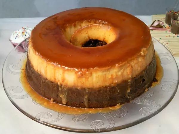 Receita de Bolo Pudim